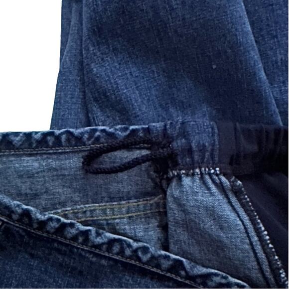 Motherhood Maternity Jeans Pants Dark Blue Wash Straight Leg Denim Small NEW - Picture 11 of 12